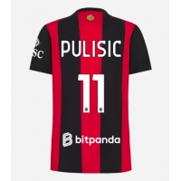 Dres AC Milan Christian Pulisic #11 Domáci pre Ženy 2026-27 Krátky Rukáv